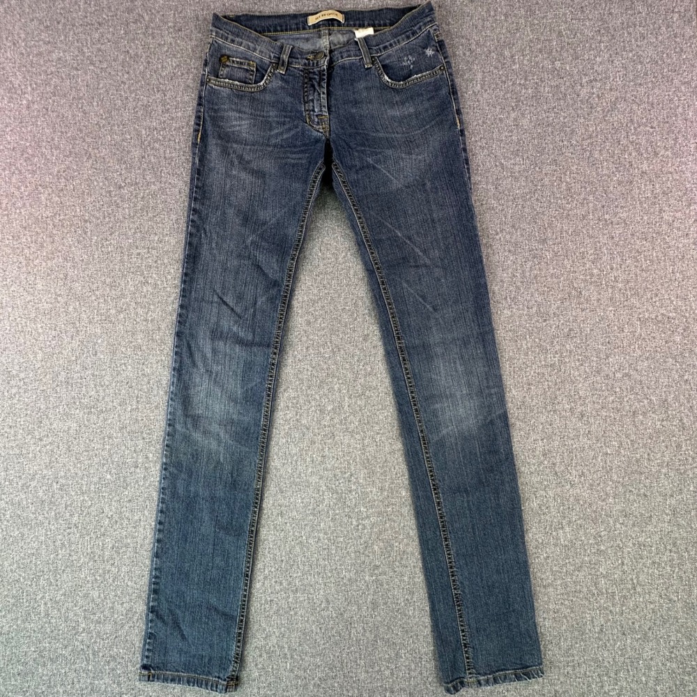 See by Chloe Jeans Womens 27 LQ 108 01 Blue Slim Leg Low Rise Stretch Denim